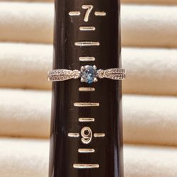 925 Silver Promise Ring Size 8