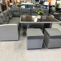 New Inbox Patio Set With Cushions (we Finance And Deliver)
