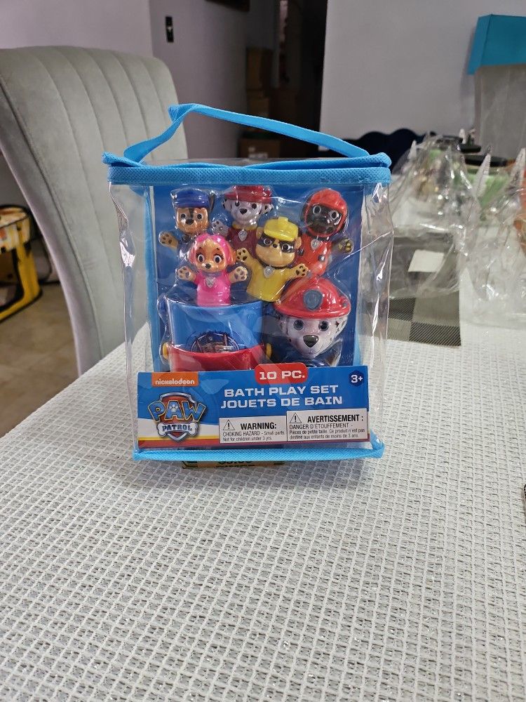 10 Pcs Bath Play Set