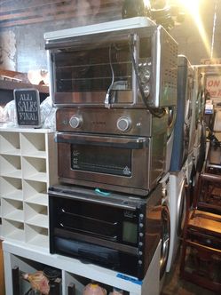Stainless steel toaster ovens