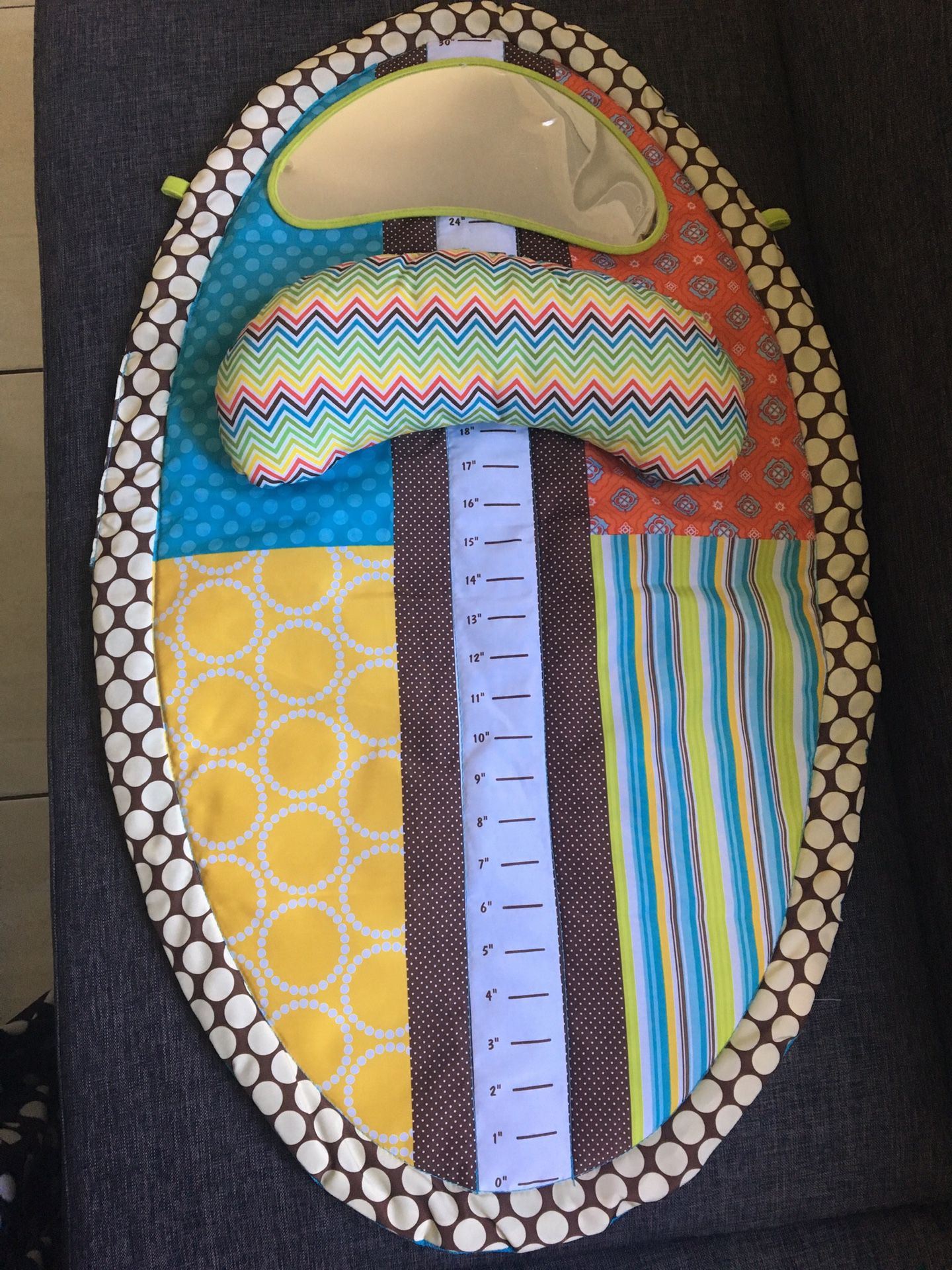 Baby tummy time playmat