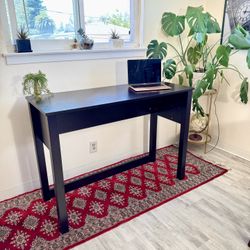 Modern Black Standing Desk / Kitchen Island Bar