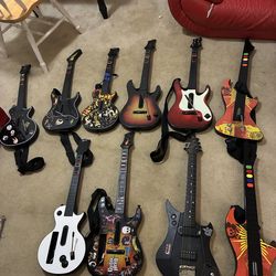 Guitar hero guitars