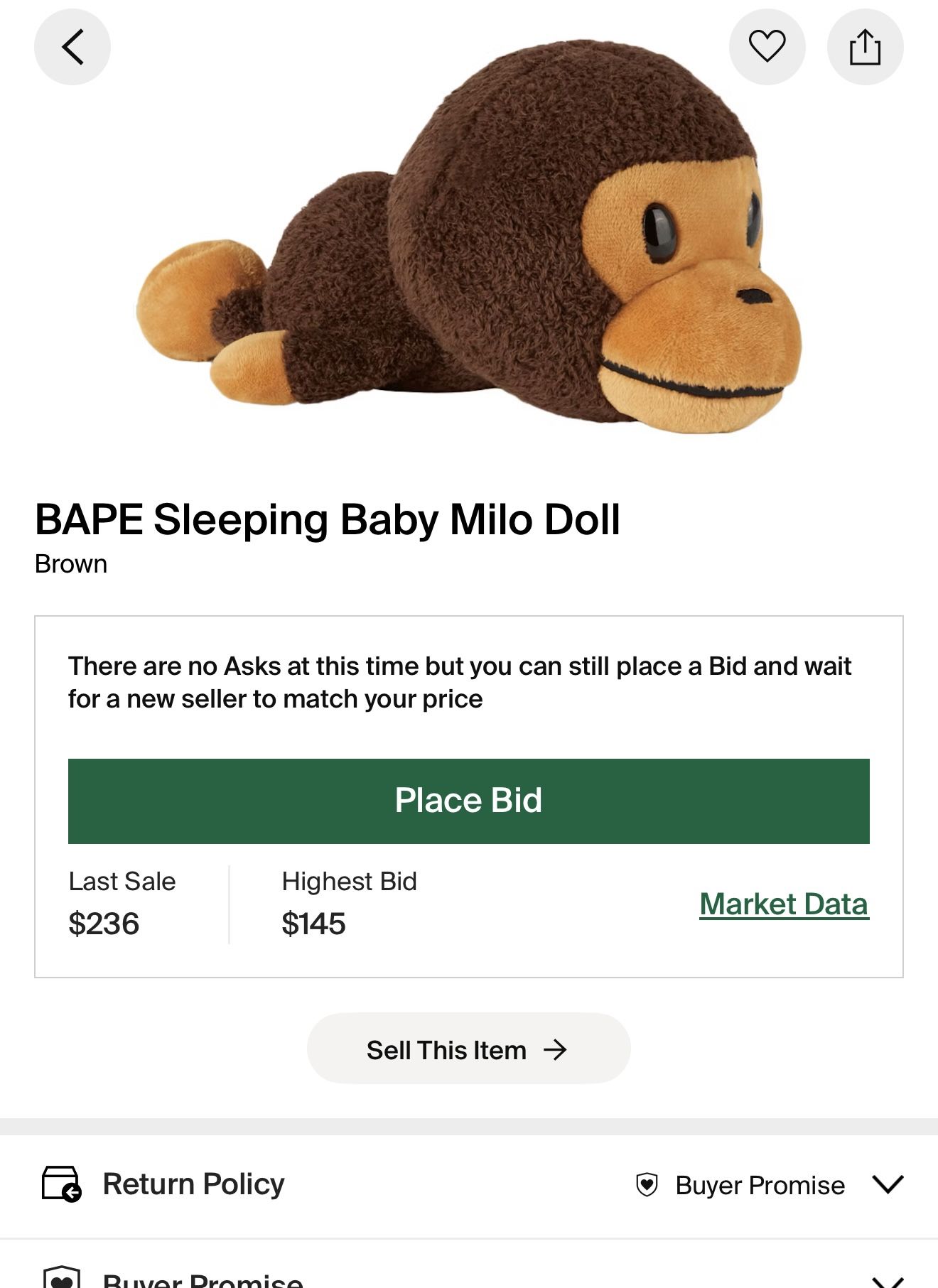 Baby Milo Plushy 