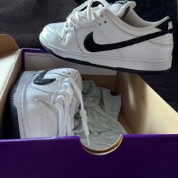 Nike Sb’s White & Black
