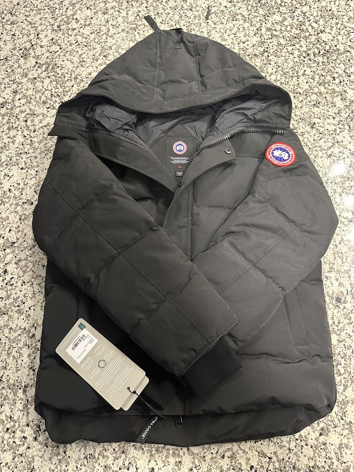 Black Canada Goose Parka Red Badge