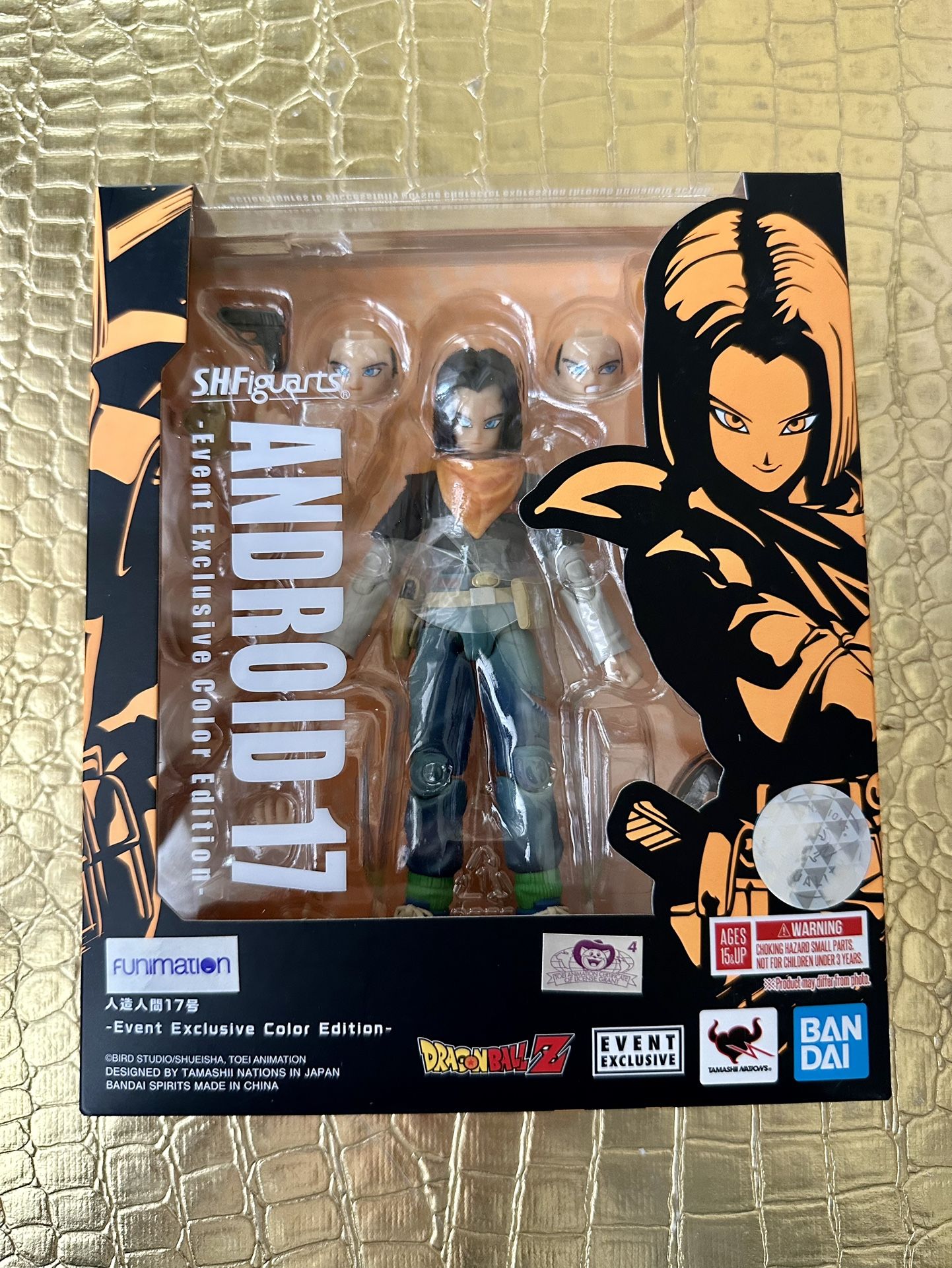 SH Figuarts SDCC Color Edition Dragon Ball Z - Android 17