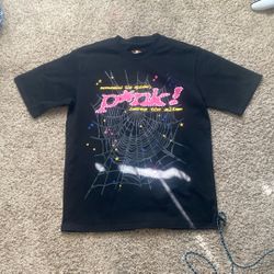 Black spider Tee Shirt 