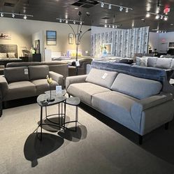 Grey Sofa And Loveseat 