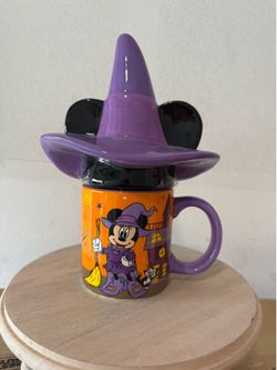 MINNIE MOUSE HALLOWEEN FIGURAL MUG
