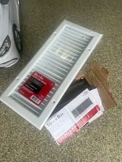 Wall and ceiling register
