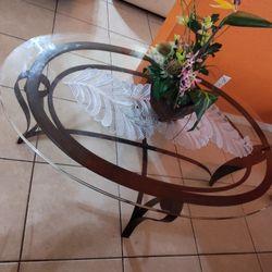 Set Of Tables: Coffee Table And End Table