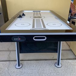 Air Hockey And Ping Pong Table/ 2in 1