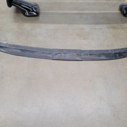 Universal Trunk Spoiler Carbon Look Painted