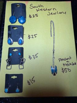 Southwestern sterling silver Jewlery