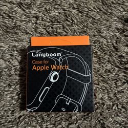 Langboom Transparent Hard Case for Apple Watch Series 7