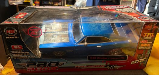 Maisto vintage Pro Touring RC pro rodz 1:12 blue 1969 Dodge Charger R/T
