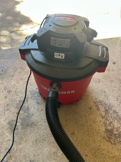 Craftsman Shop Vac 16.5 gallon PEAK. Barely used
