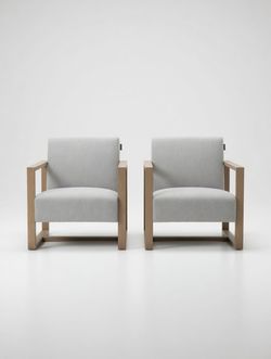 Nautica Home USA Luxury Accent Armchair (Set of 2)