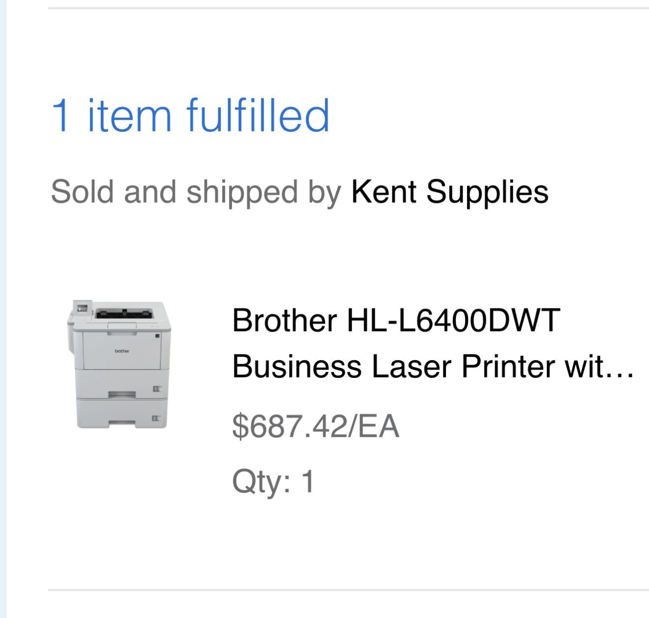 Brother laser Printer