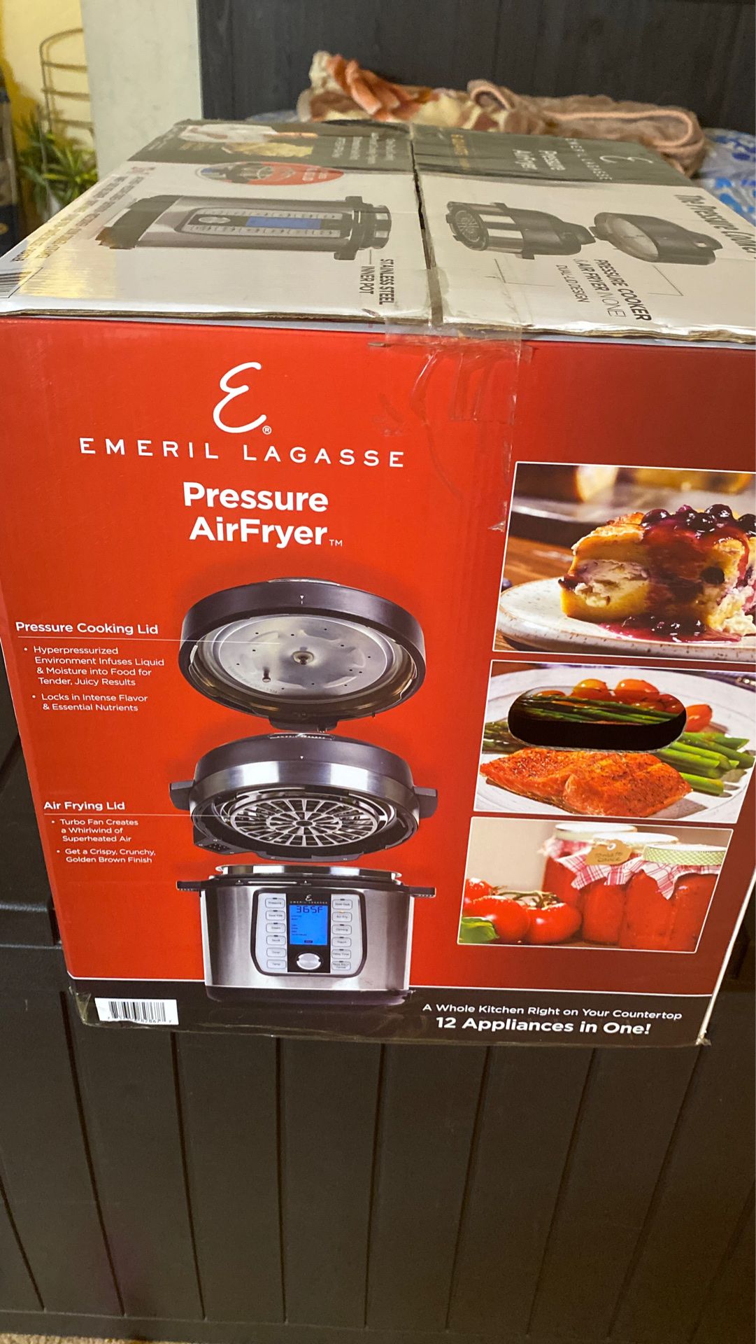 Oven Qt Emeril Air Fryer Warranty Fingerhut Emeril Lagasse 12-in