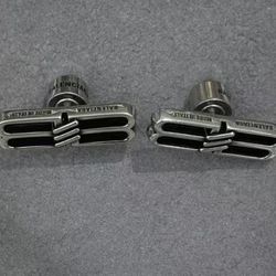 Fashion brass earrings for women silver