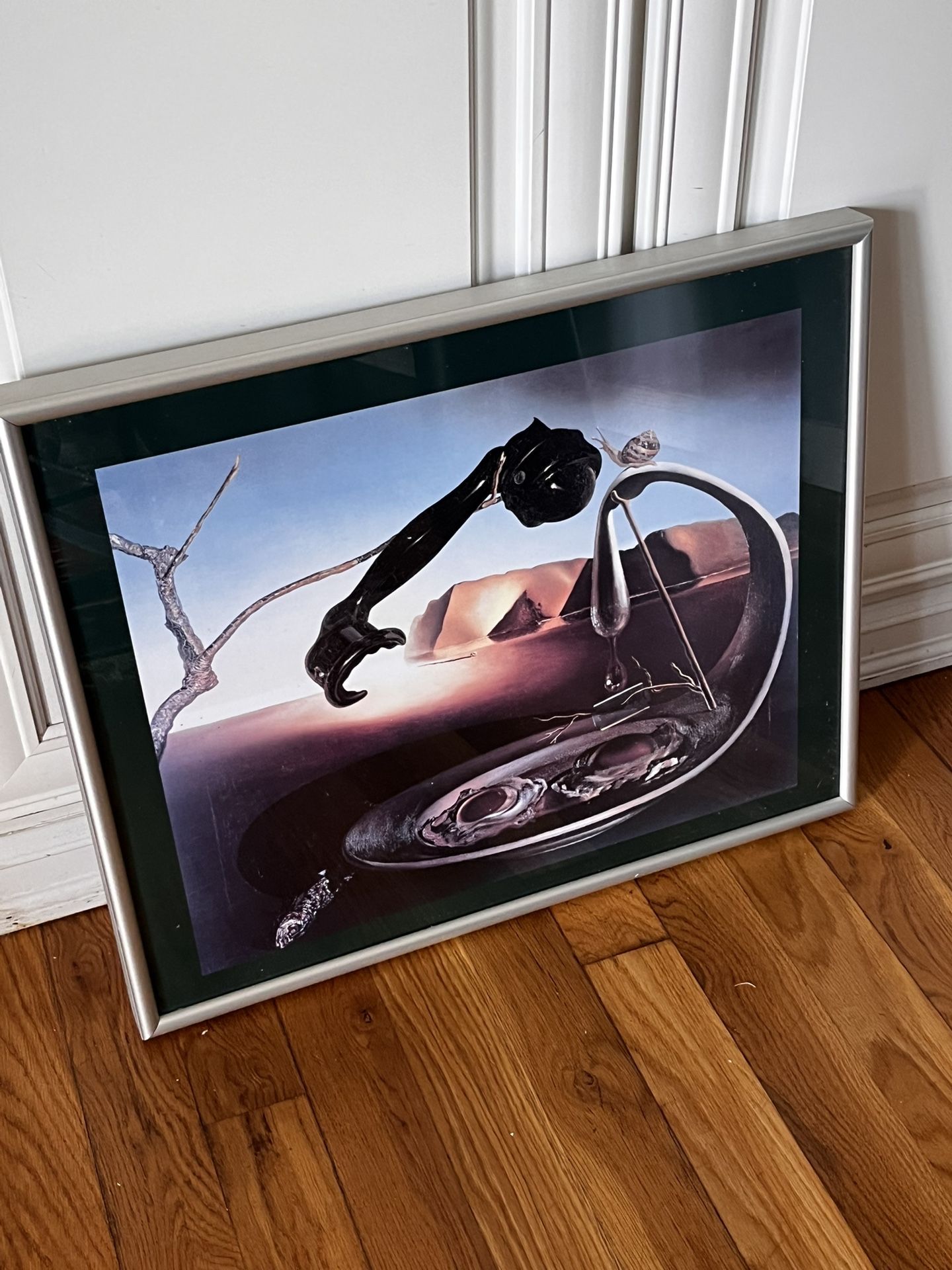 Salvador Dali’s “The Sublime Moment” Framed Print