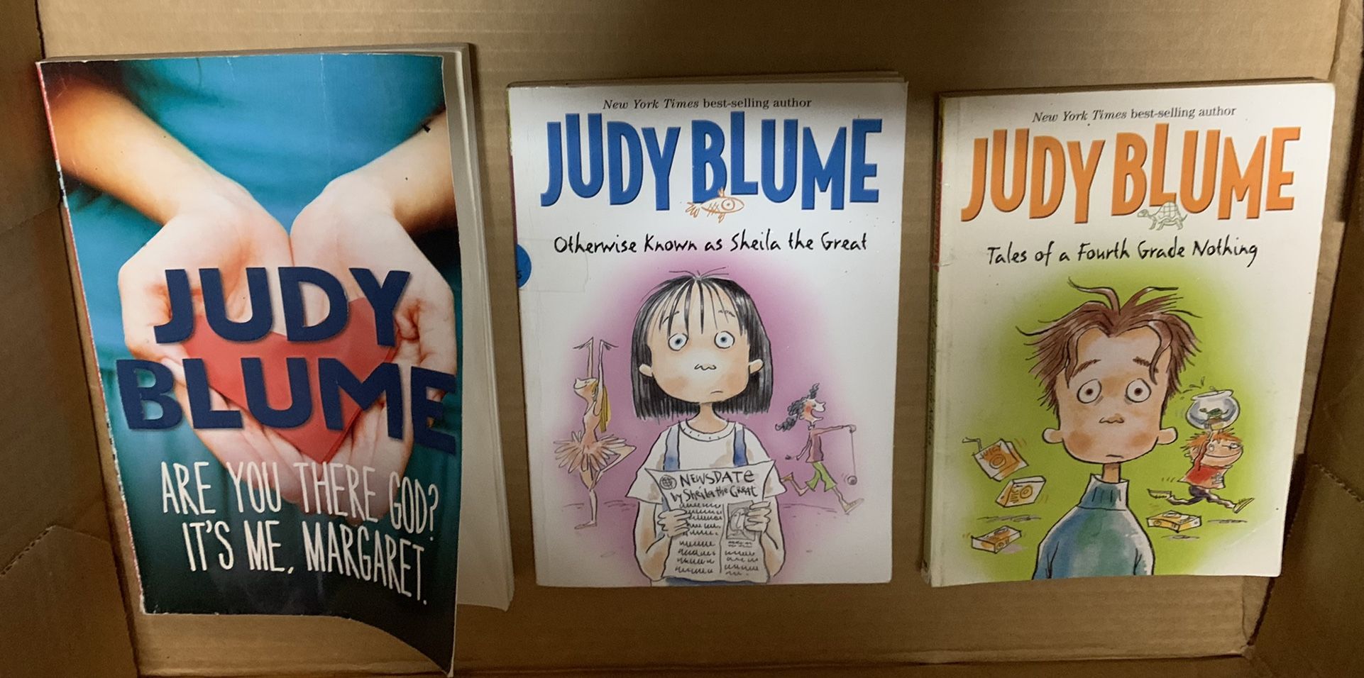 3 Books By Judy Blume