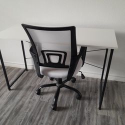 Large Student School Desk And Chair