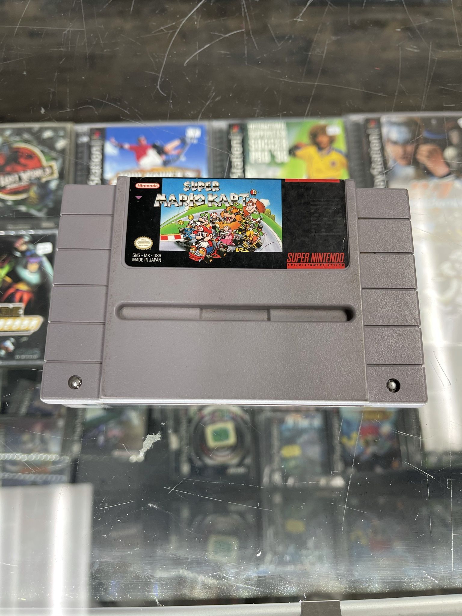 Super Mario Kart SNES $45 Gamehogs 11am-7pm