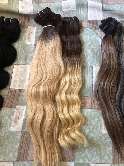 Ombré hair extensions