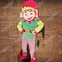 Elf Traditional Christmas Cosfume For Sale