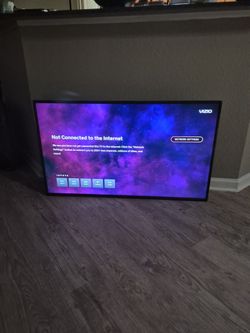 50 inch. Vizio smart t v