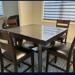 Dinning Table, Counter Height 