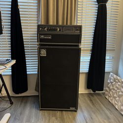 Ampeg SVT1000 Bass Amplifier And 6x10 Cabinet