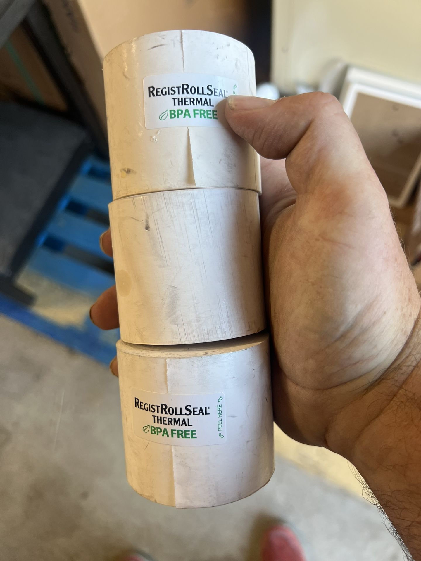 2-1/4” Wide Receipt Paper