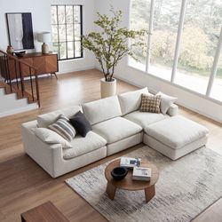 Castlery Dawson Extended Sofa with Ottoman