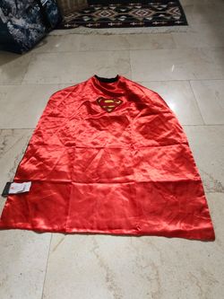Kids Superman/batman Reversible Halloween Costume Cape