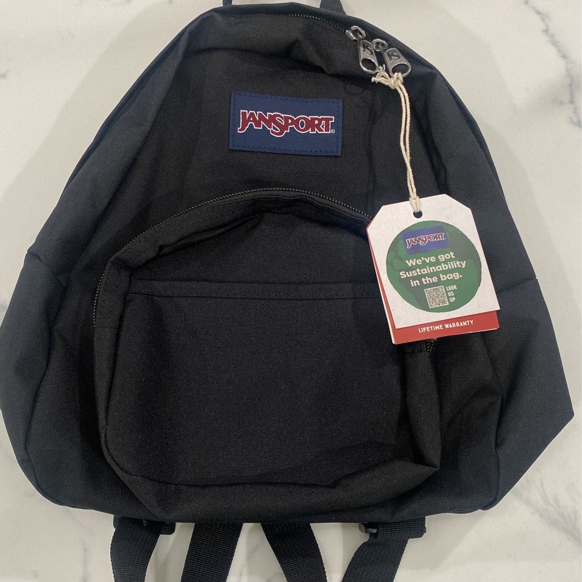 Black Mini Jansport Backpack 