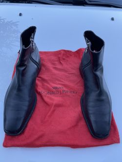 Mens Donald J Plainer Leather Boots