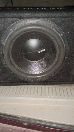 Ds18 High Excursion 12 Inch Sub ,600 Watt Monobloc Amp . 