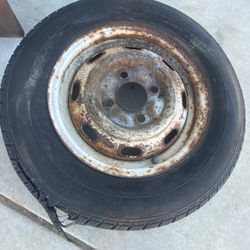 vw Early 4 Lug Rim (only 1)