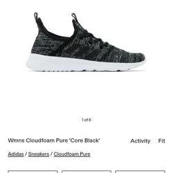 Adidas Women's Women's Cloudfoam Pure 'Cloud Size 10