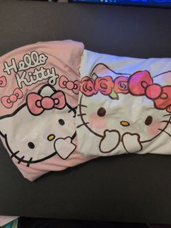 Lot of 2 Hello Kitty Tshirts Size L