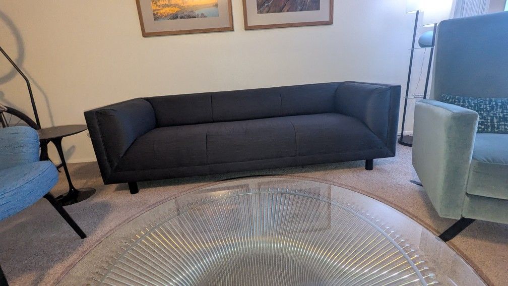 Mid-Century Sofa and Recliner 
