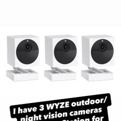 WYZE Outdoor Cameras 