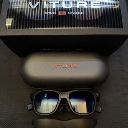 Viture Pro XR/AR Glasses, 120hz 1000Nits Display Herman Audio For iPhone/Android/PC/Steam Deck/