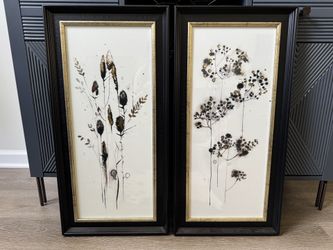 Set of 2 Botanical Wall Art