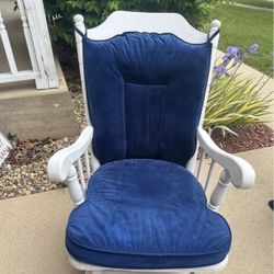 White Rocking Chair 