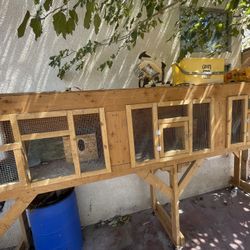 Wooden Bird Cage